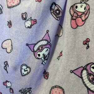 Hello Kitty Pink and Purple Blanket